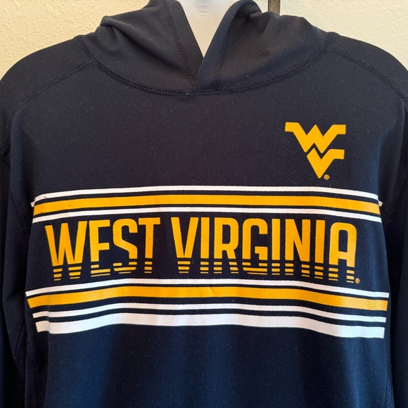 West Virginia Mountaineers Long Sleeve Hoody w/Spandex and Drawstring Bottom - Picture 2 of 9